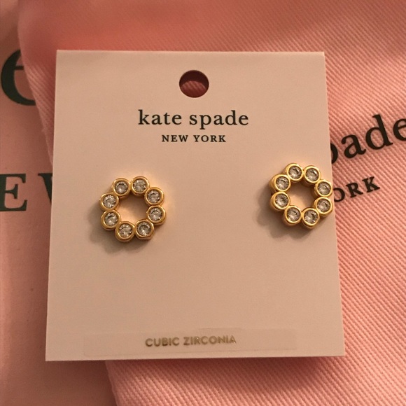Gorgeous Kate Spade Circle Earrings♠️ - Picture 4 of 9